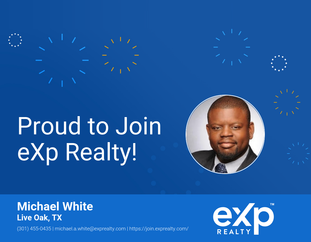 Michael White Joined eXp Realty!