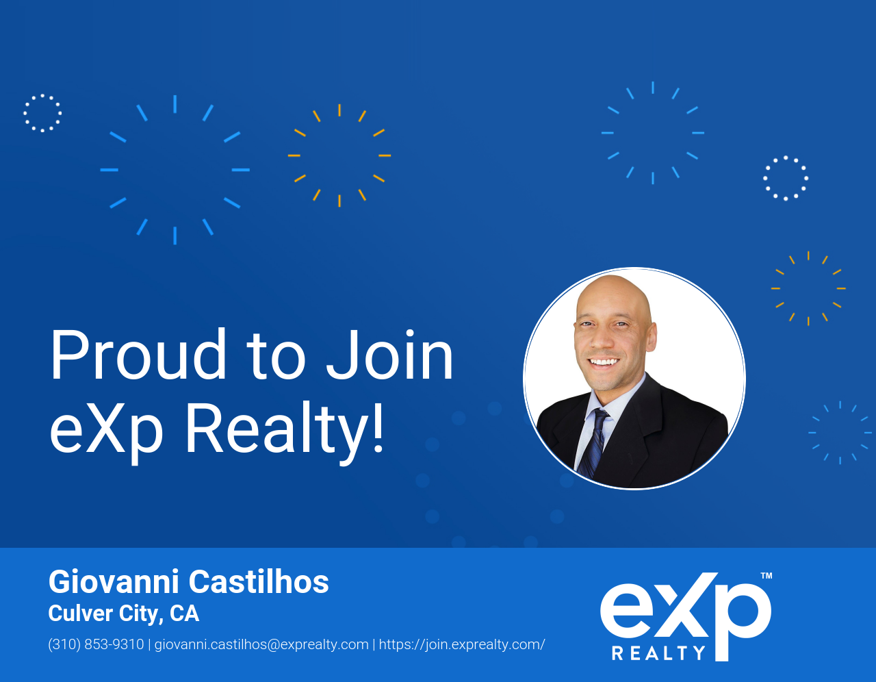Giovanni Castilhos Joined eXp Realty!