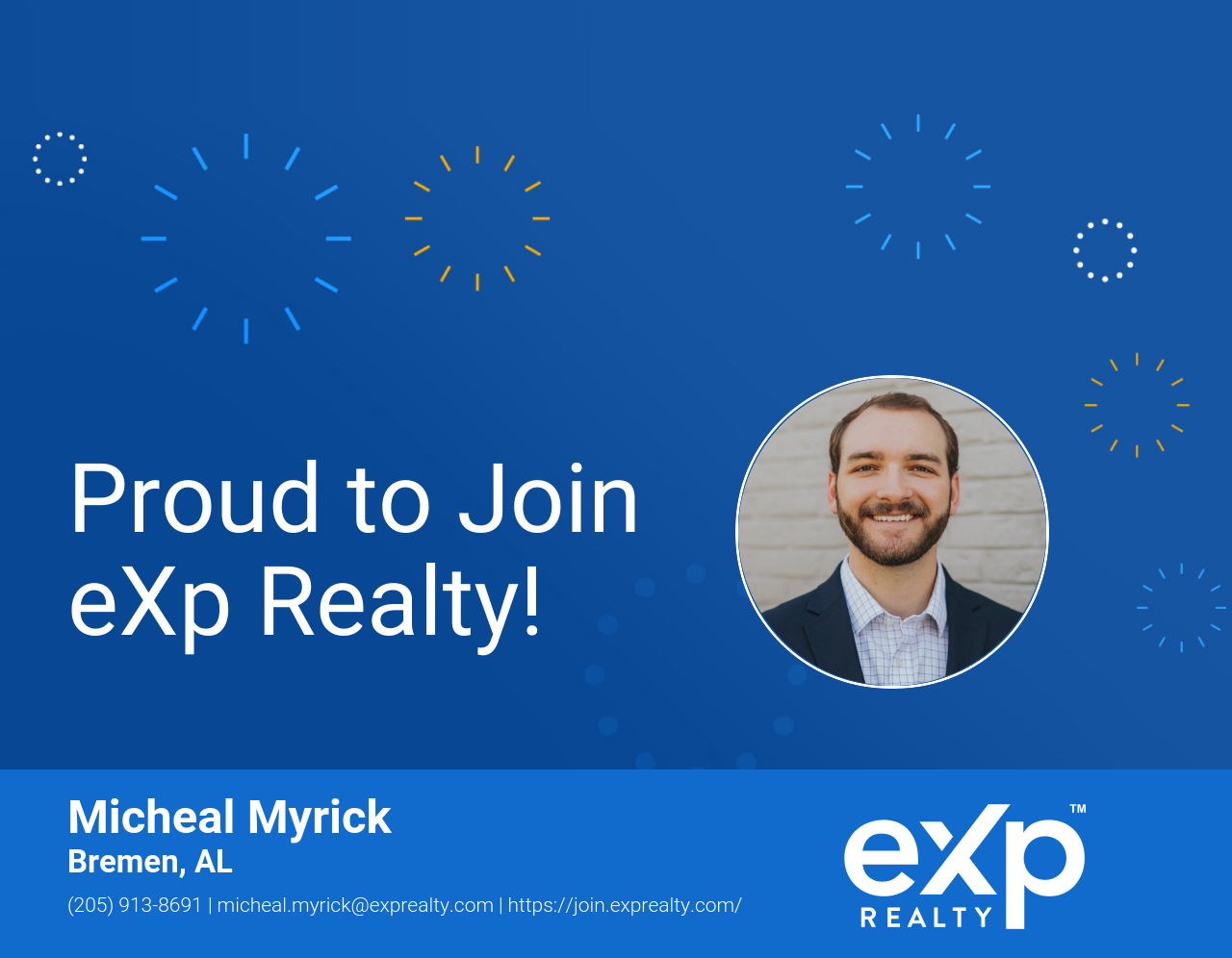 Micheal Myrick Joined eXp Realty!