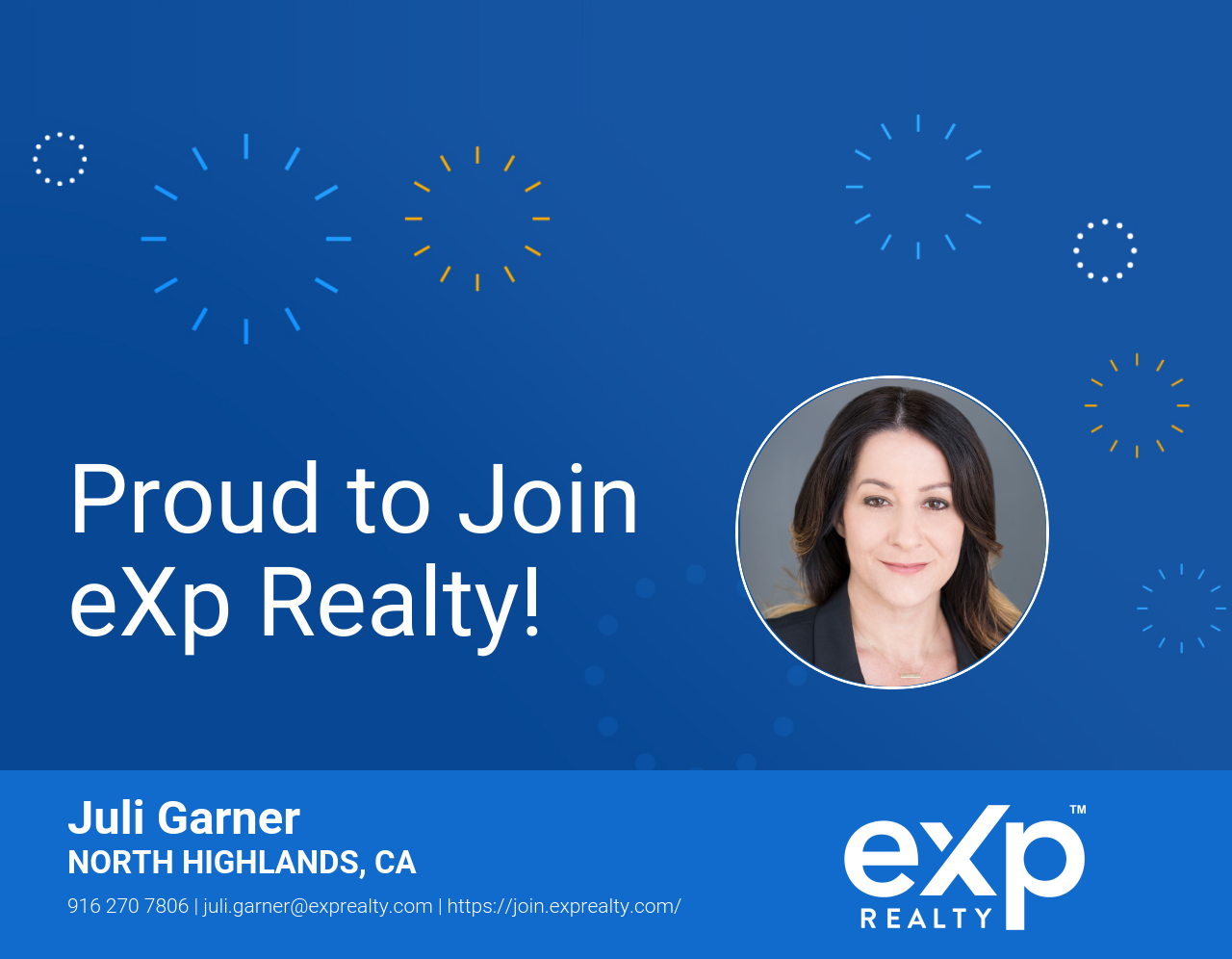 Juli Garner Joined eXp Realty!