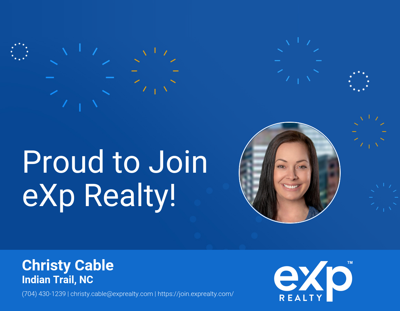 eXp Realty Welcomes Christy Cable!