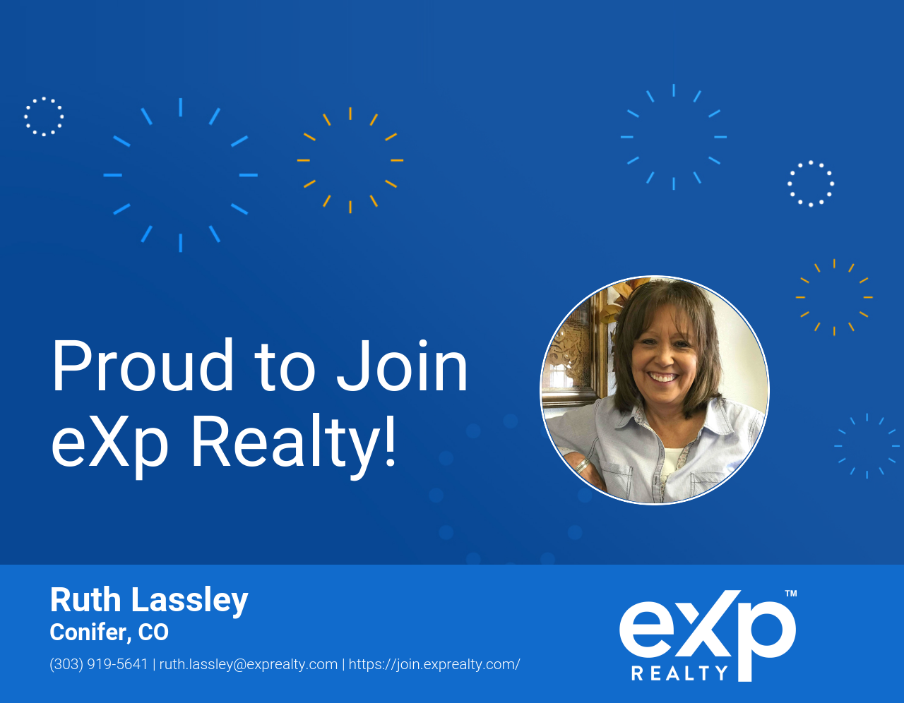 eXp Realty Welcomes Ruth Lassley!