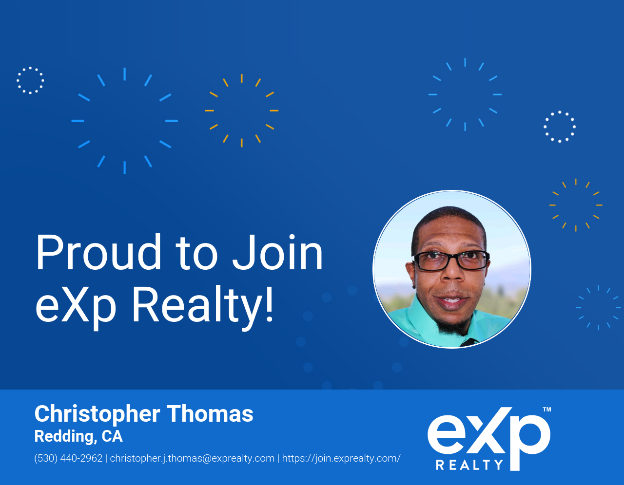 eXp Realty Welcomes Christopher Thomas!