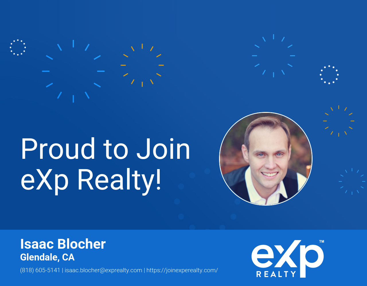 eXp Realty Welcomes Isaac Blocher!