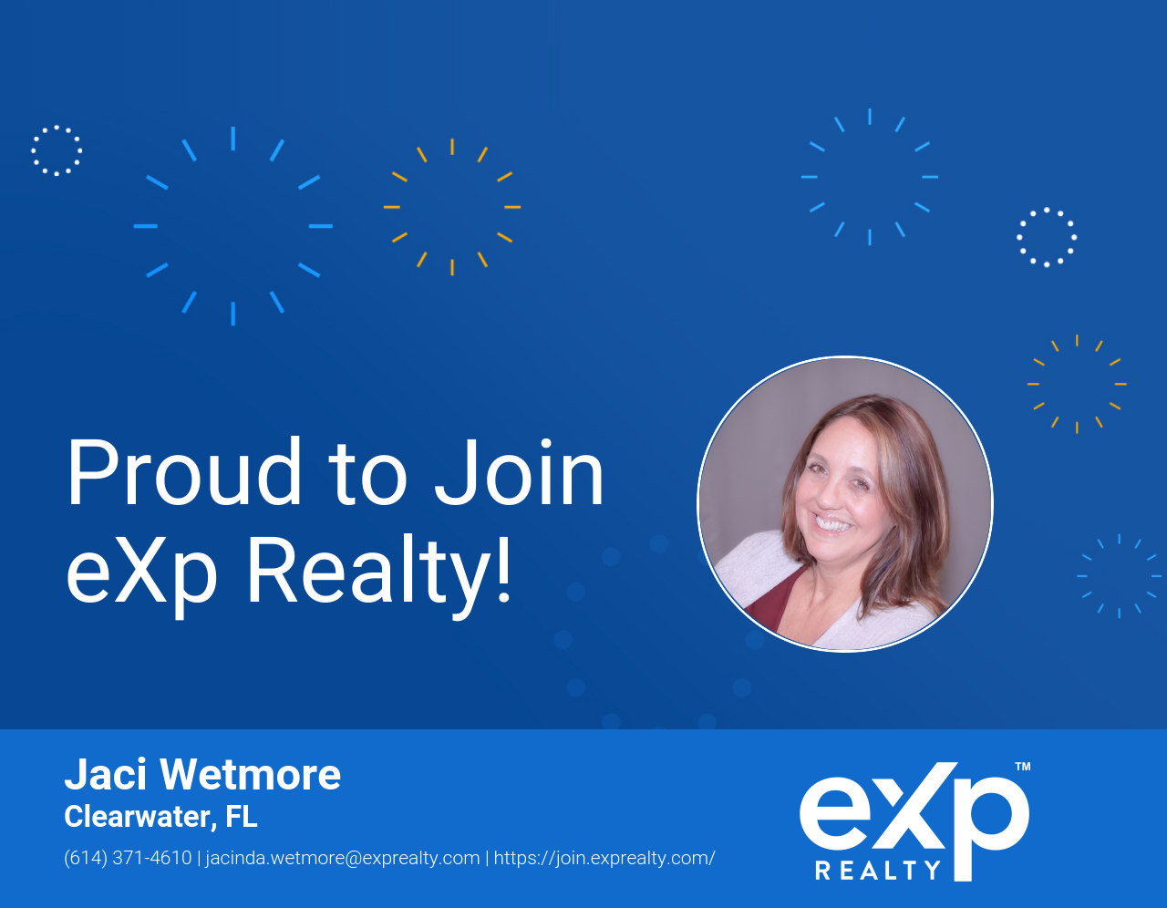 Jaci Wetmore Joined eXp Realty!