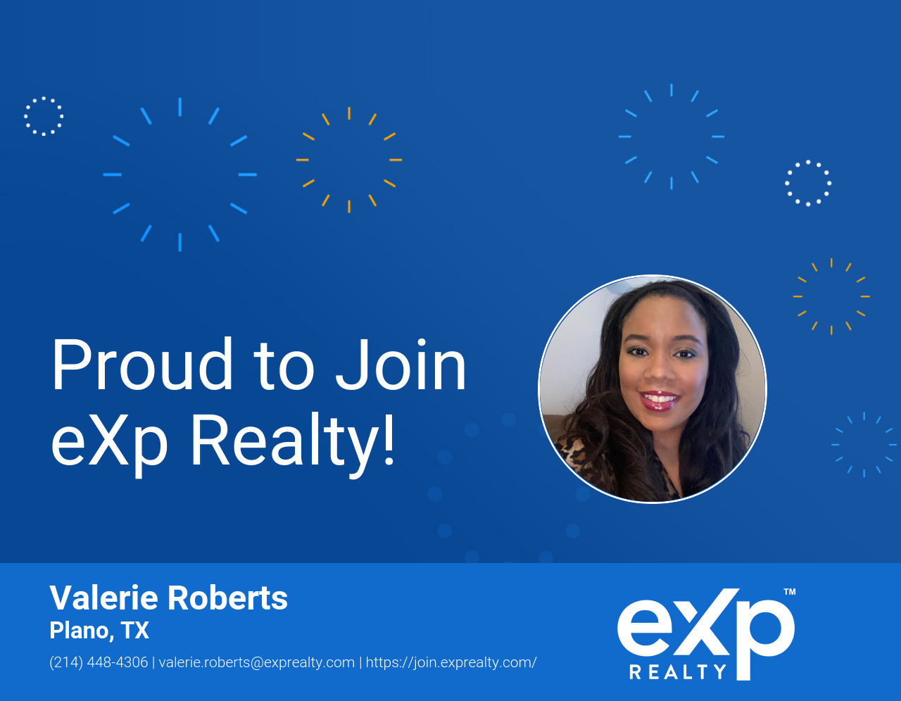 Valerie Roberts Joined eXp Realty!