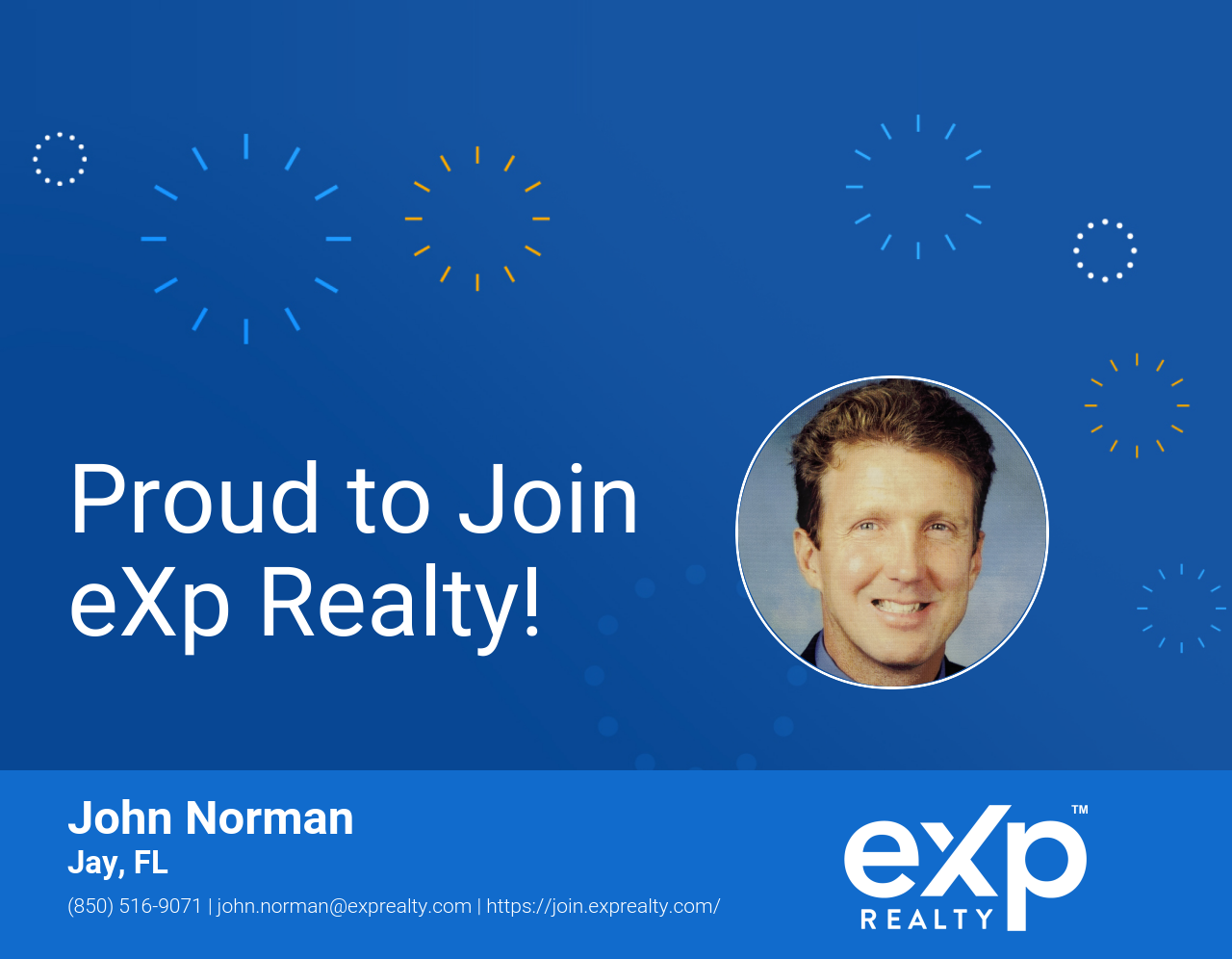 John Norman Joined eXp Realty!