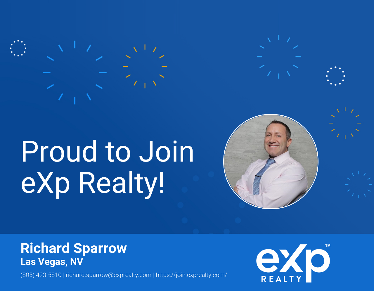 Richard Sparrow Joined eXp Realty!