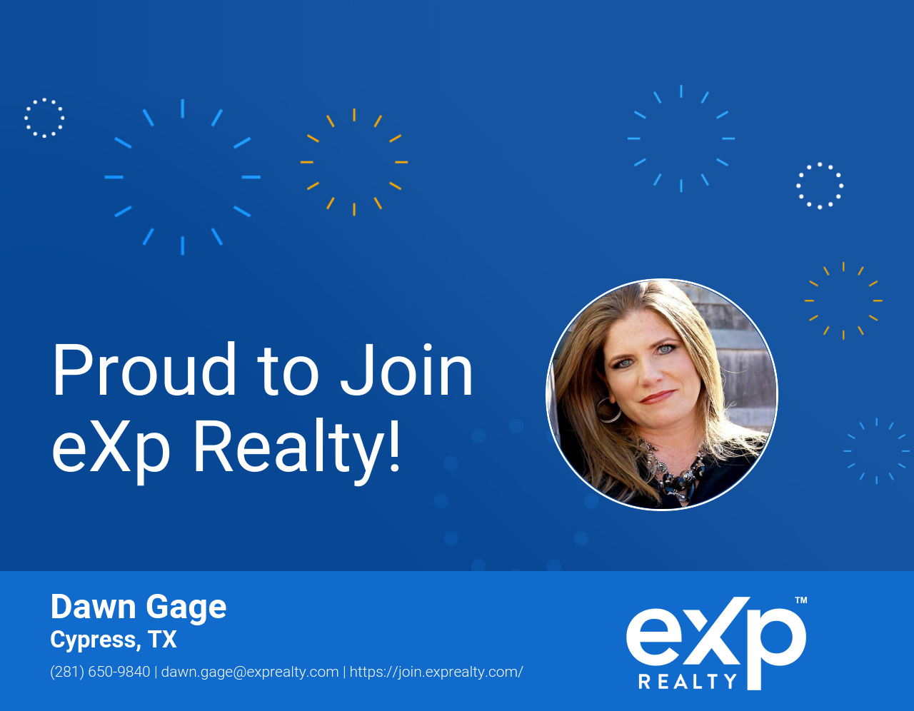 Dawn Gage Joined eXp Realty!