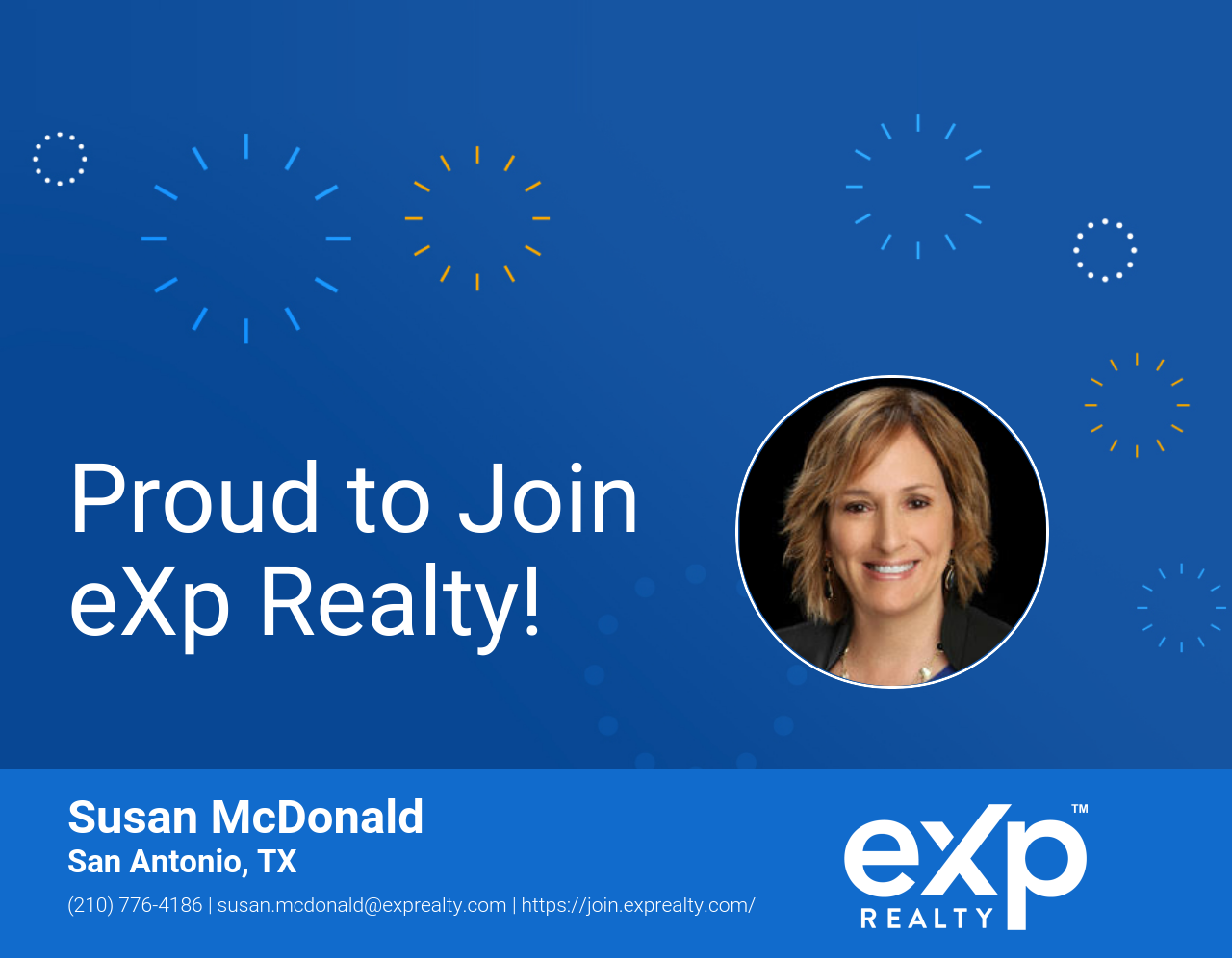 eXp Realty Welcomes Susan McDonald!