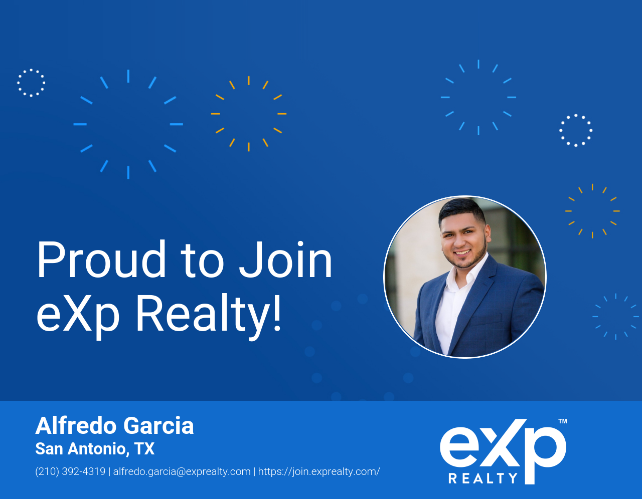eXp Realty Welcomes Alfredo Garcia!