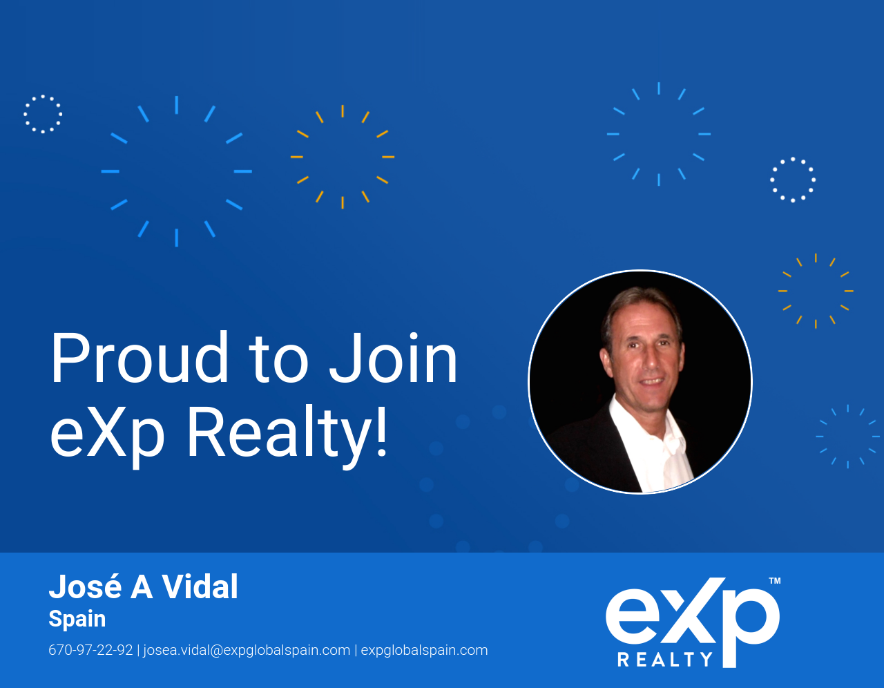 eXp Realty Welcomes José A Vidal!