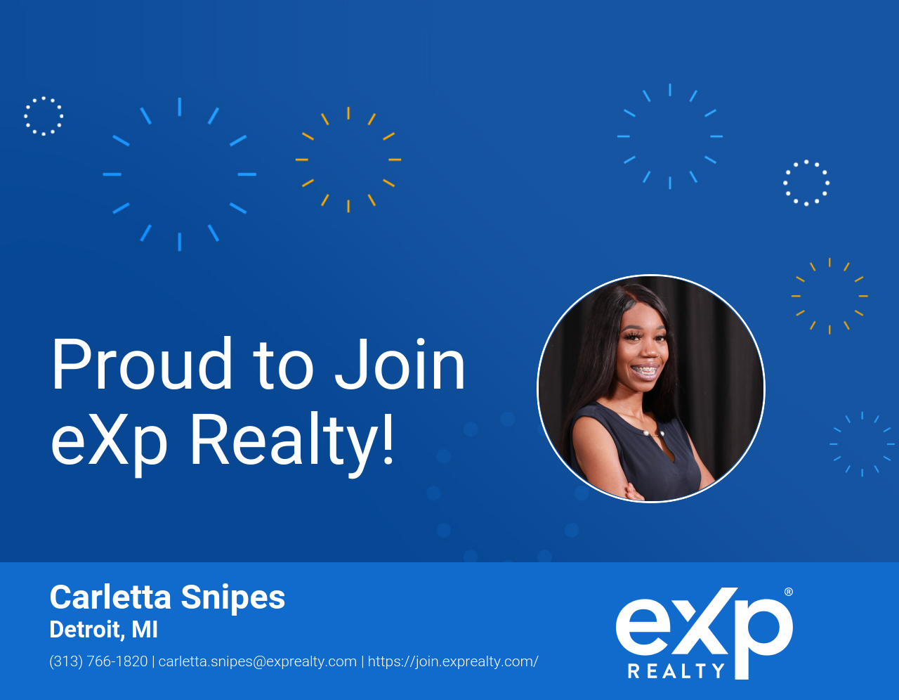 eXp Realty Welcomes Carletta Snipes!