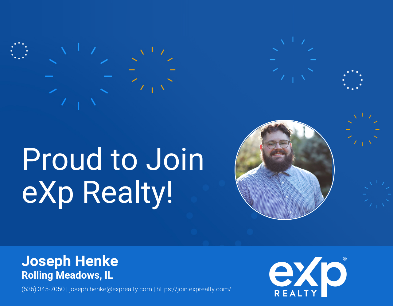 eXp Realty Welcomes Joseph Henke!