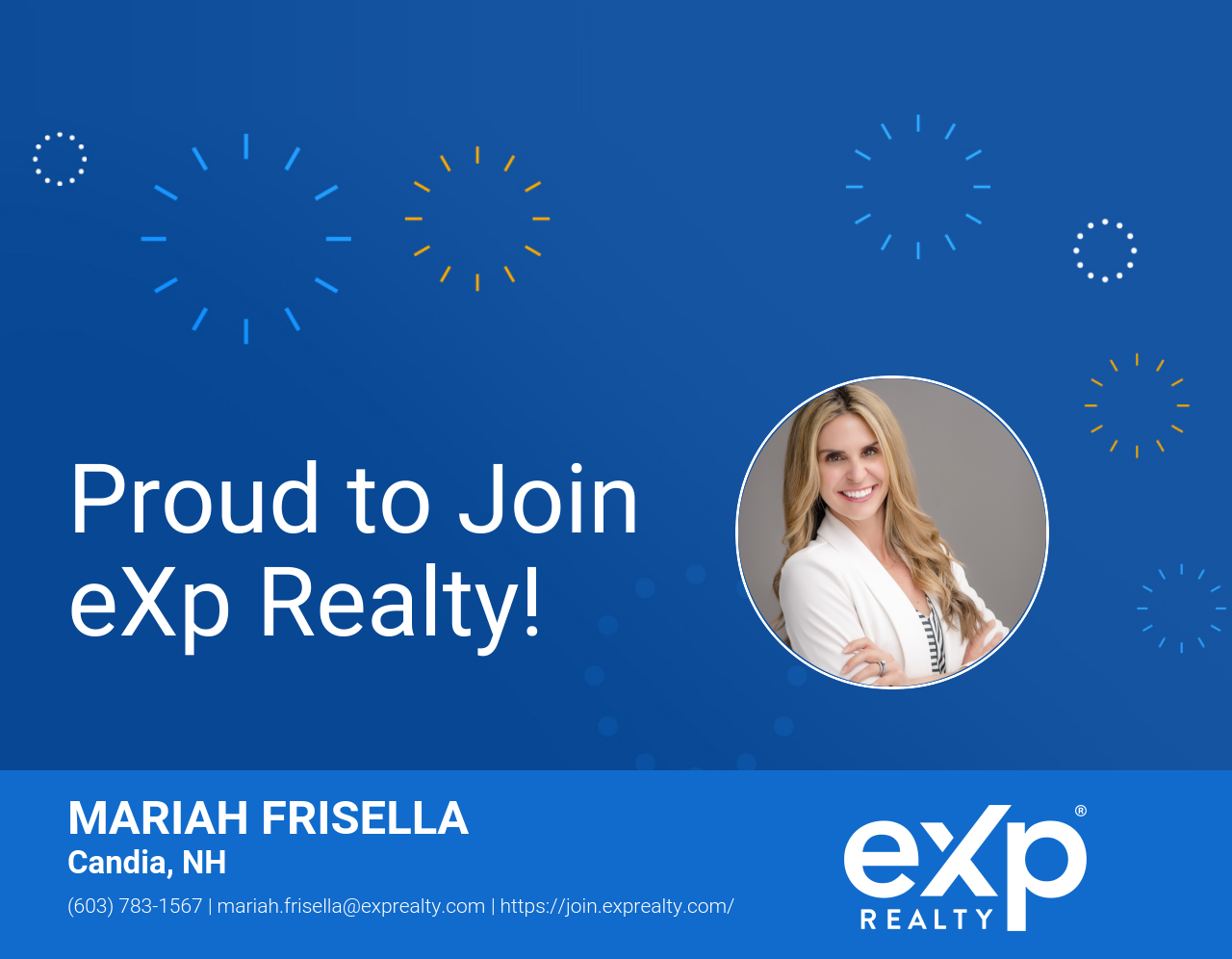eXp Realty Welcomes Mariah Frisella!