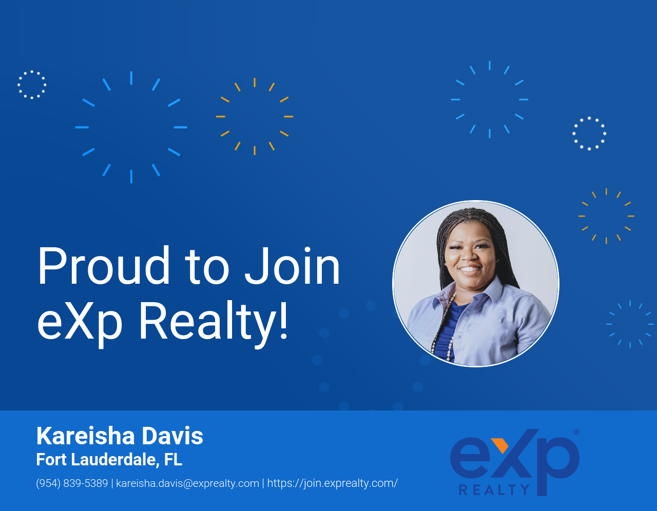 Kareisha Davis Joined eXp Realty!