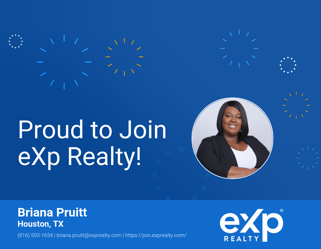 eXp Realty Welcomes Briana Pruitt!