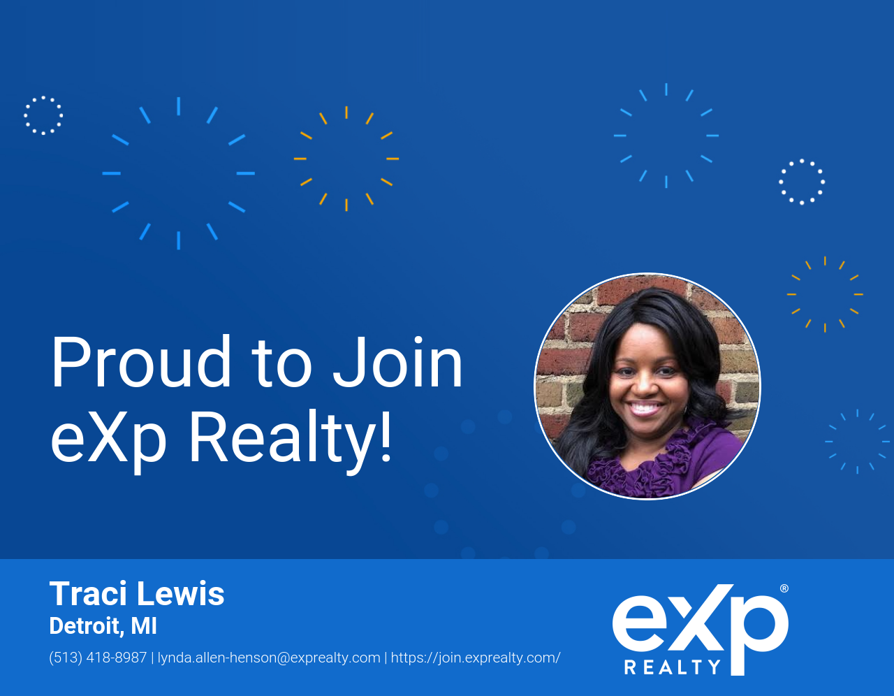 Lynda Allen Joined eXp Realty!