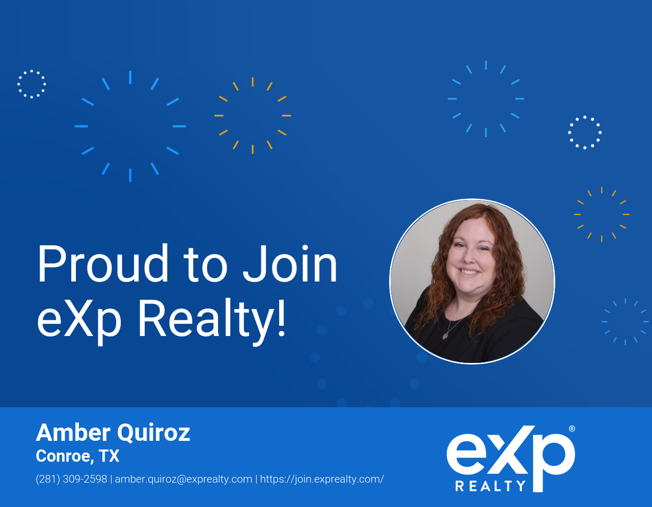Amber Quiroz Joined eXp Realty!