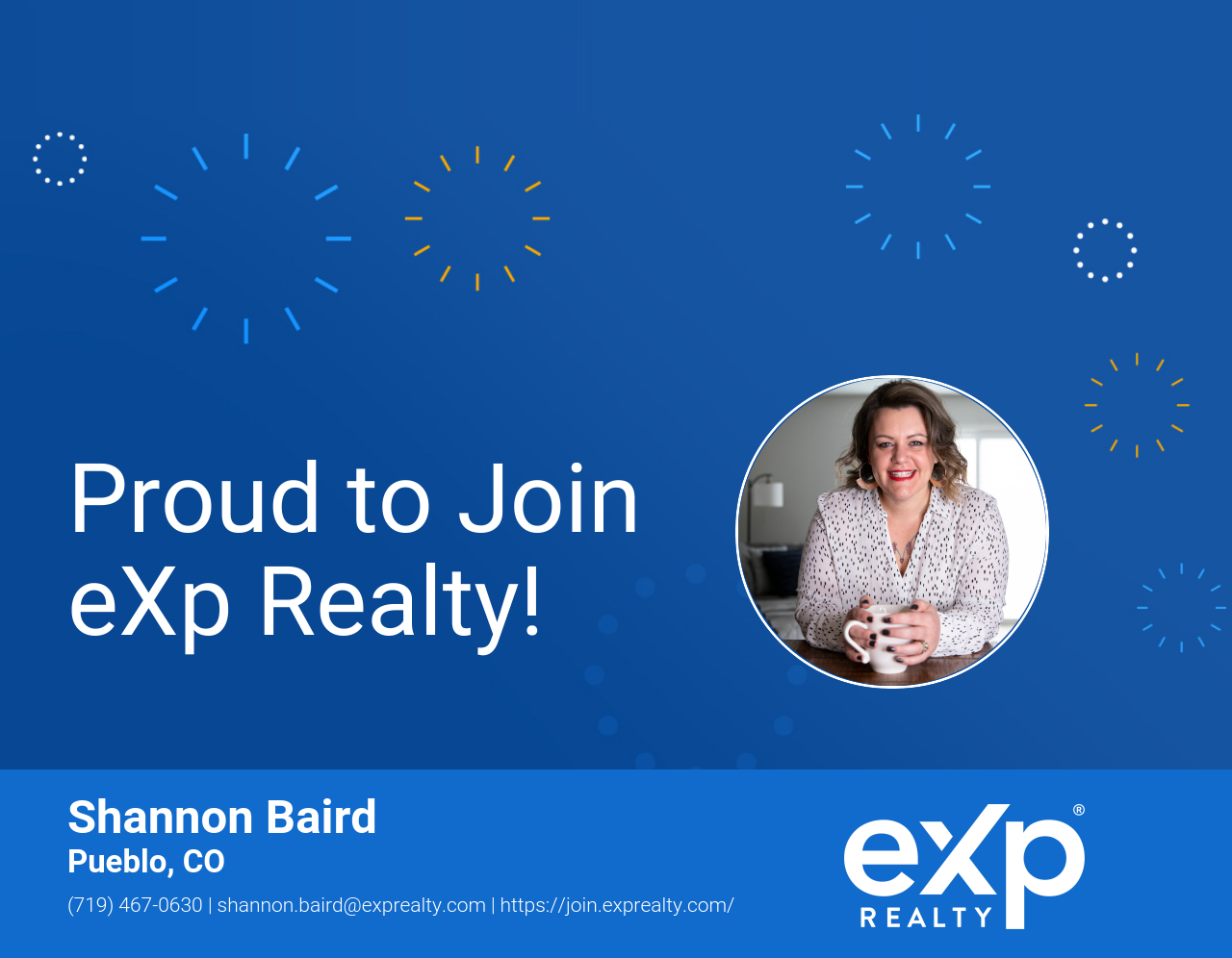 Shannon Baird Joined eXp Realty!