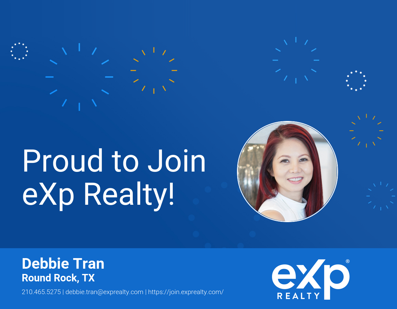 eXp Realty Welcomes Debbie Tran!