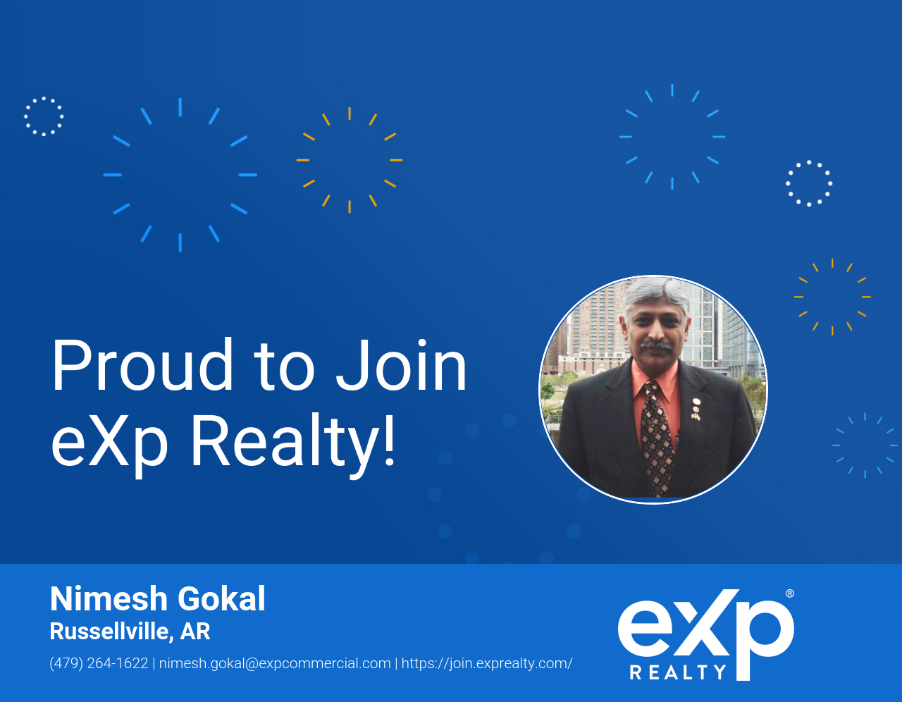 eXp Realty Welcomes Nimesh Gokal!
