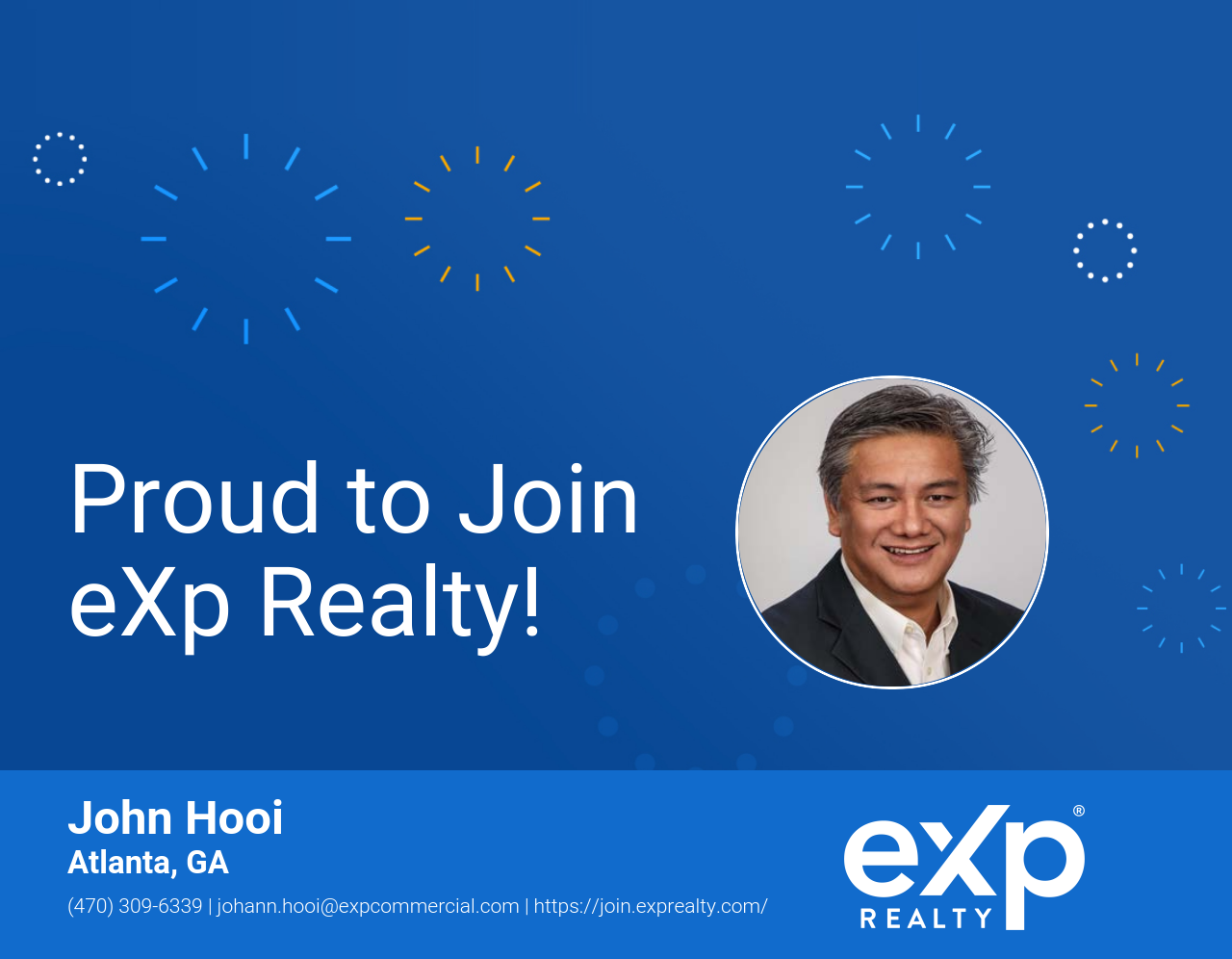 John Hooi Joined eXp Realty!