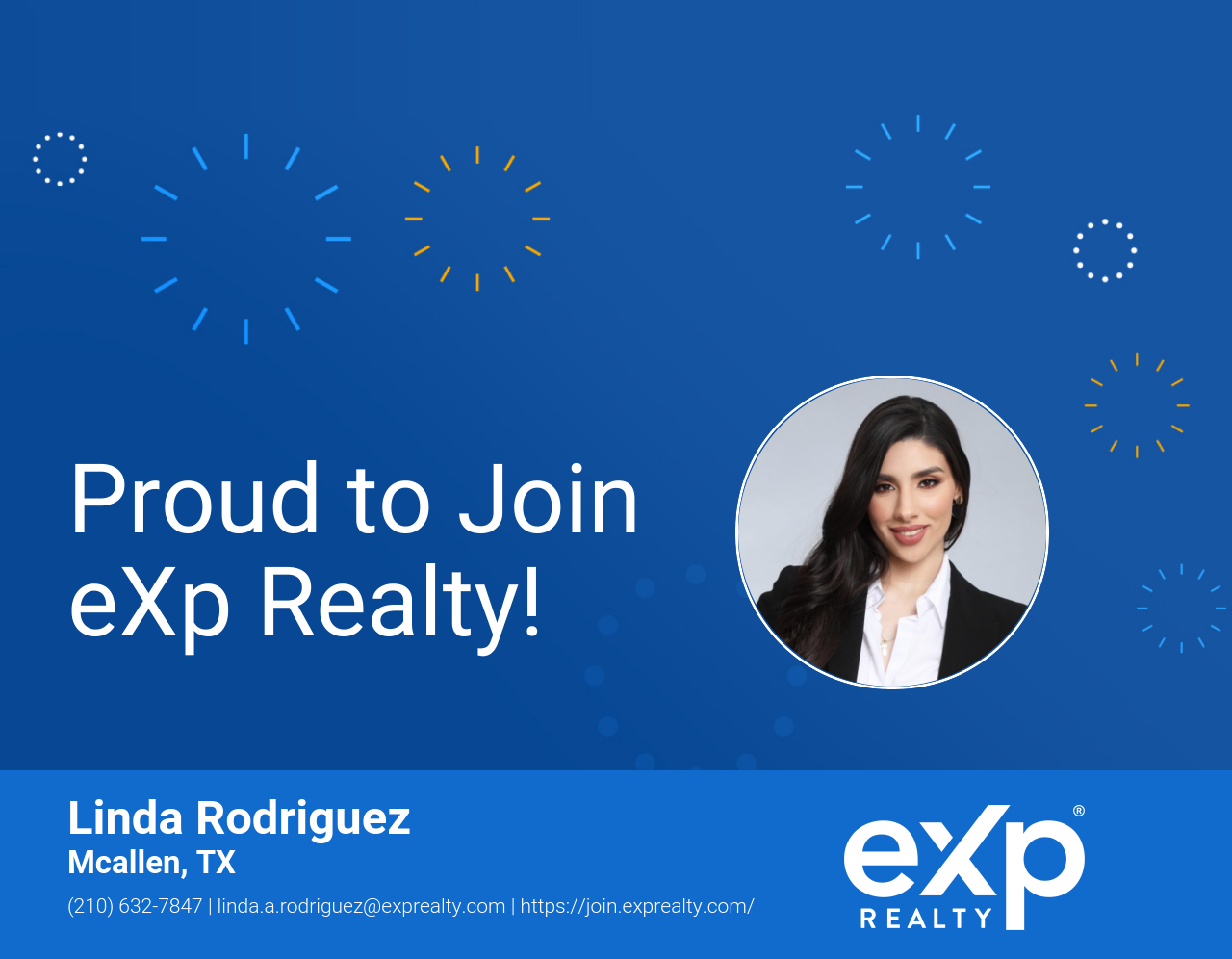 Linda Rodriguez Joined eXp Realty!