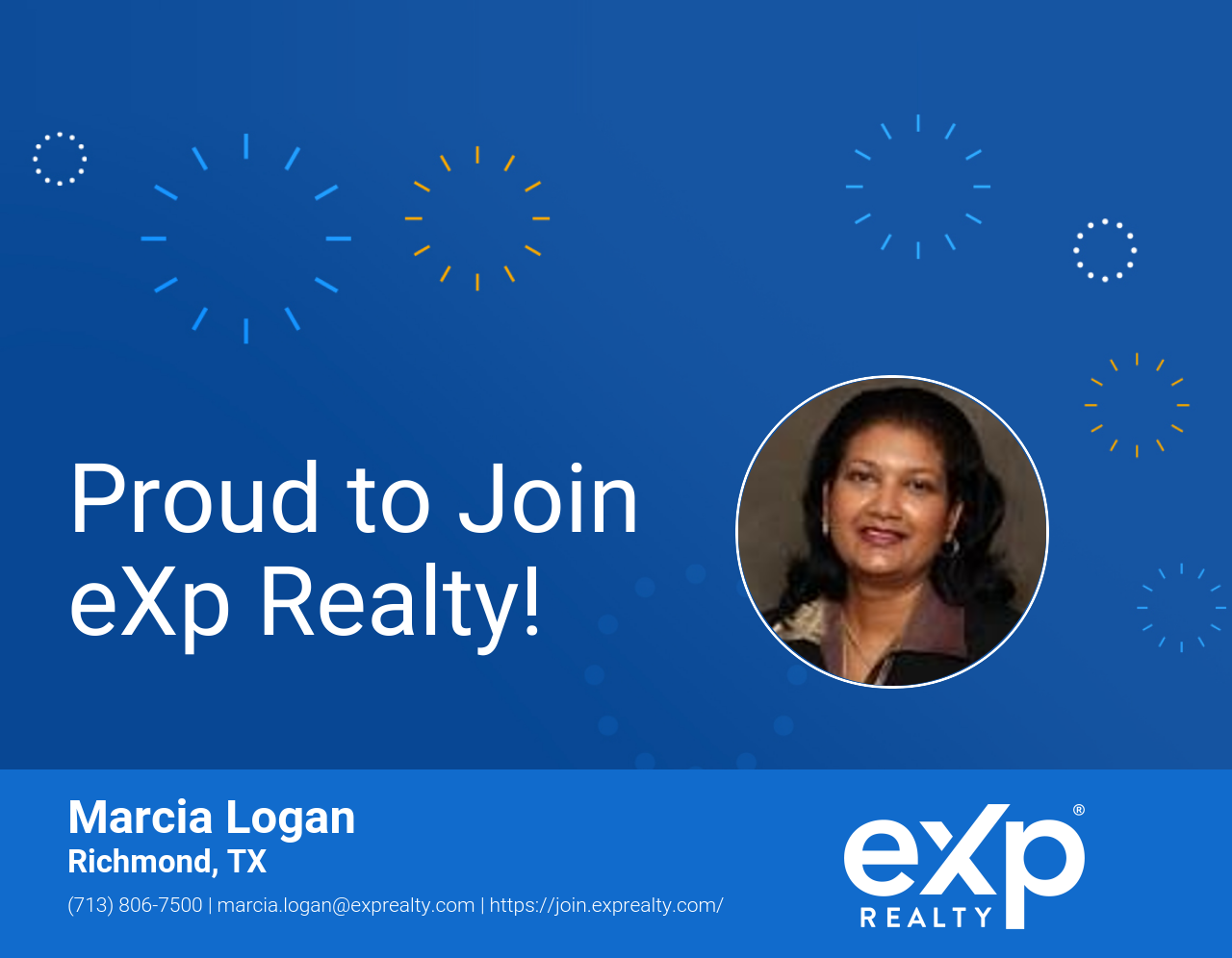 Marcia Logan Joined eXp Realty!