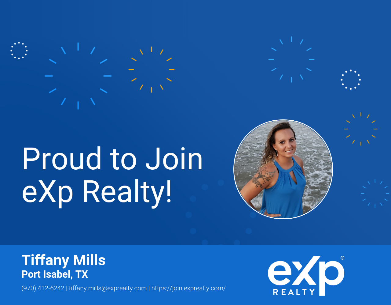 eXp Realty Welcomes Tiffany Mills!