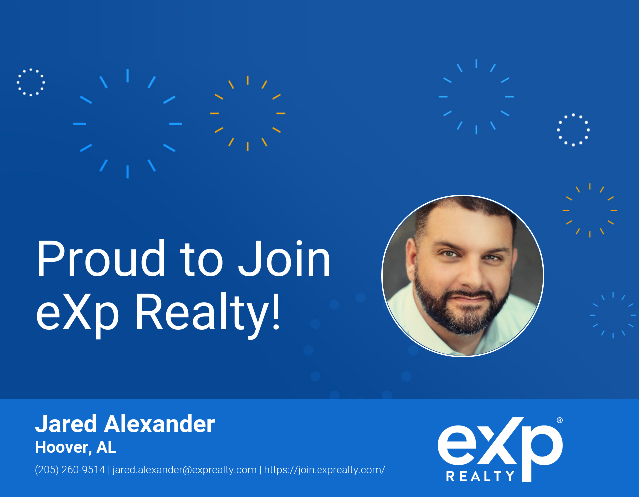 Jared Alexander Joined eXp Realty!