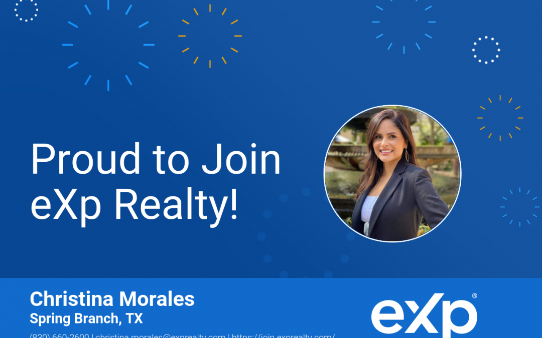 eXp Realty Welcomes Christina Morales!
