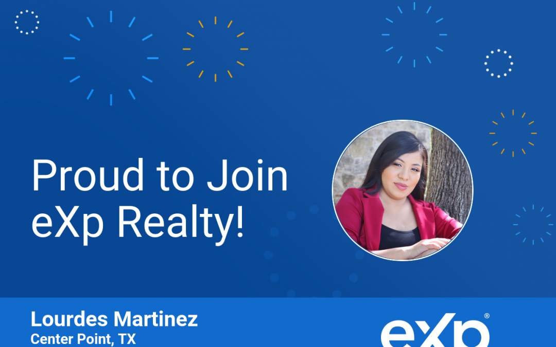Lourdes Martinez Joined eXp Realty!