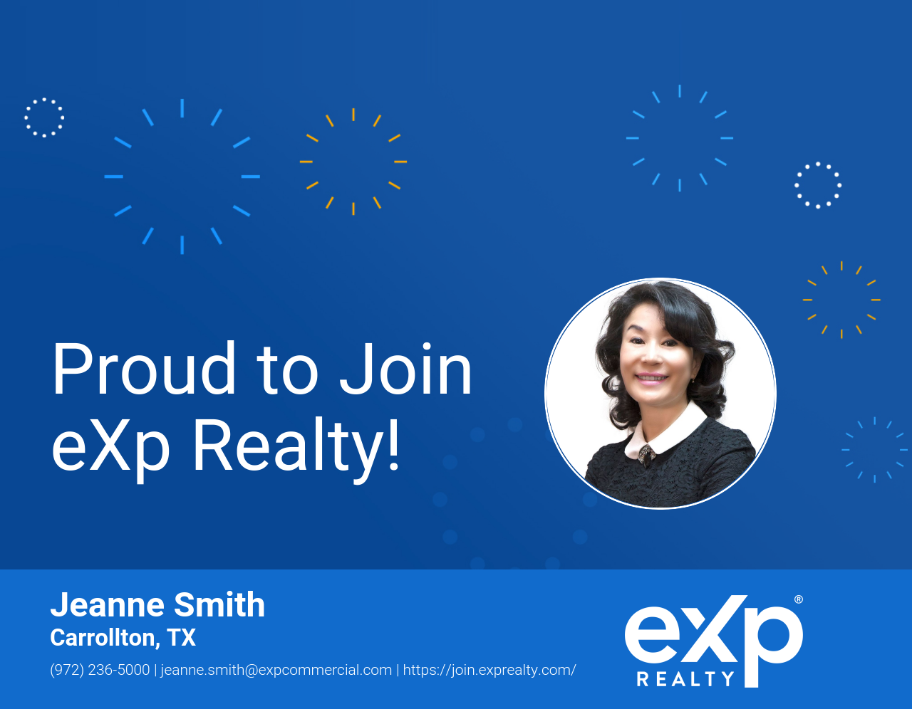 Jeanne Smith Joined eXp Realty!