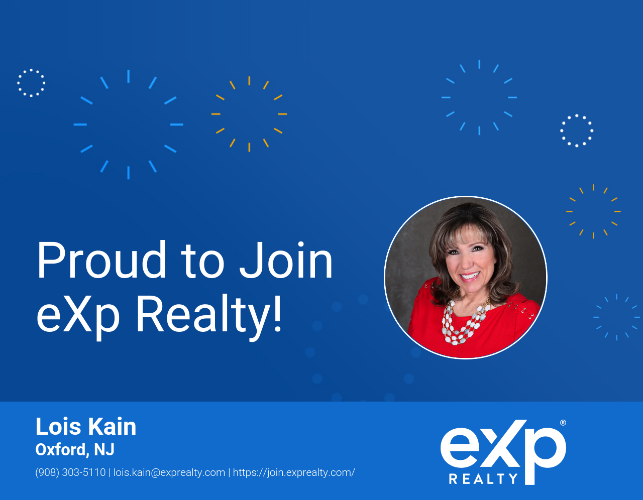 eXp Realty Welcomes  Lois Kain!