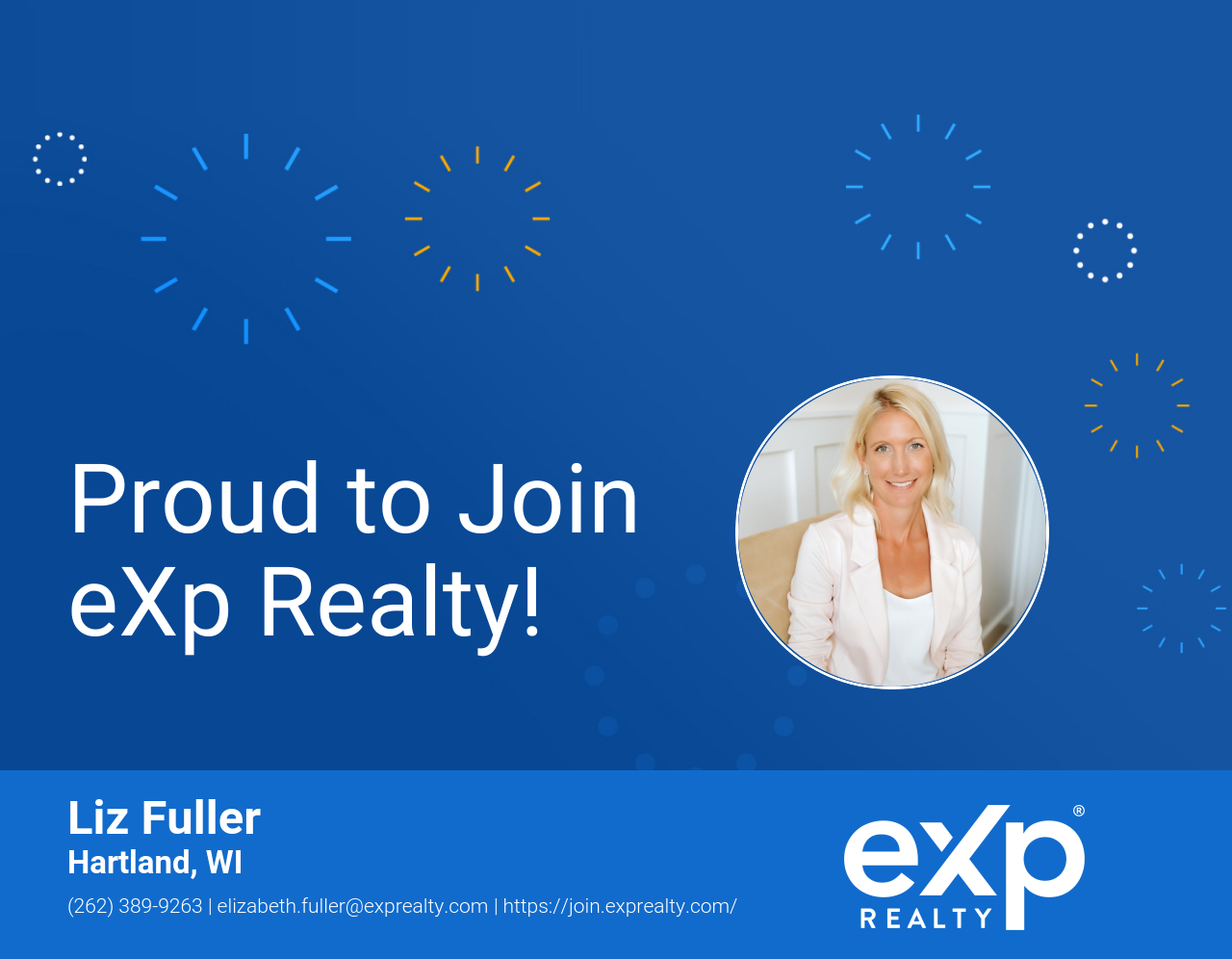 eXp Realty Welcomes Liz Fuller!