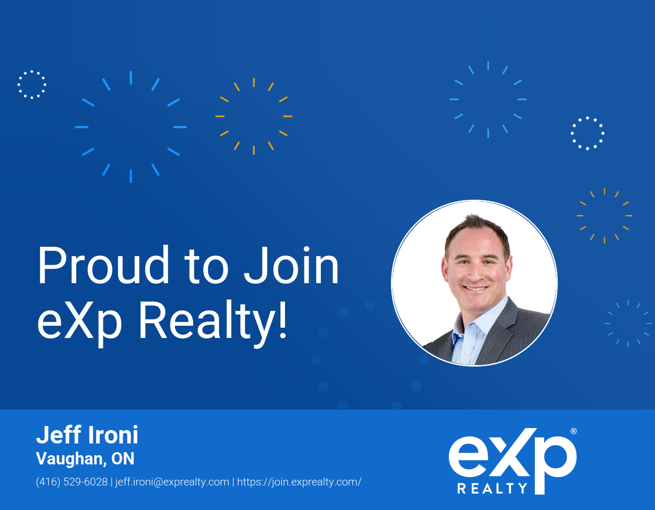 eXp Realty Welcomes Jeff Ironi!