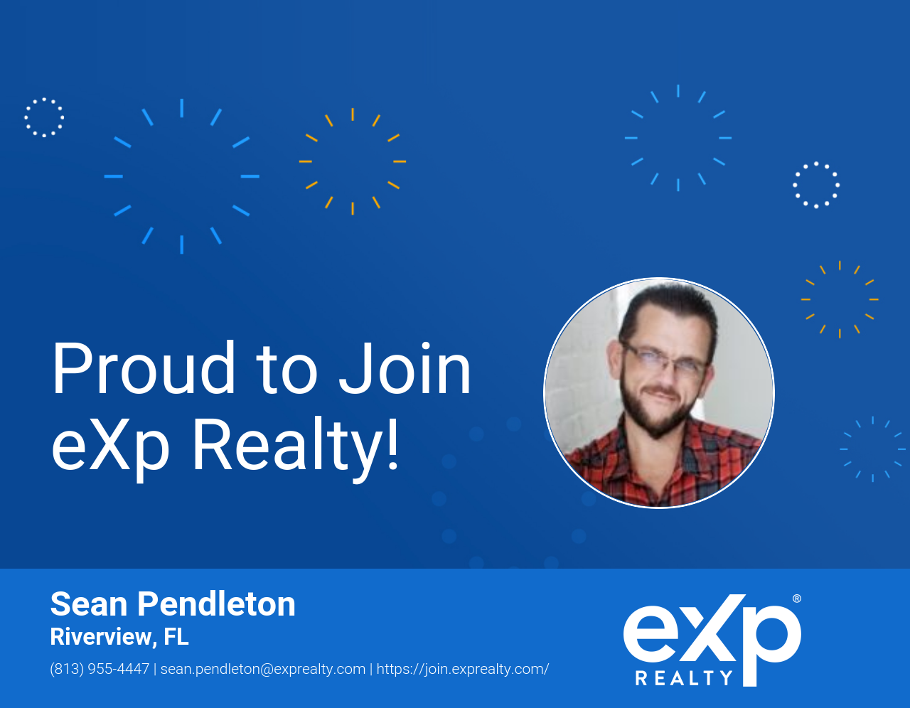 Sean Pendleton Joined eXp Realty!