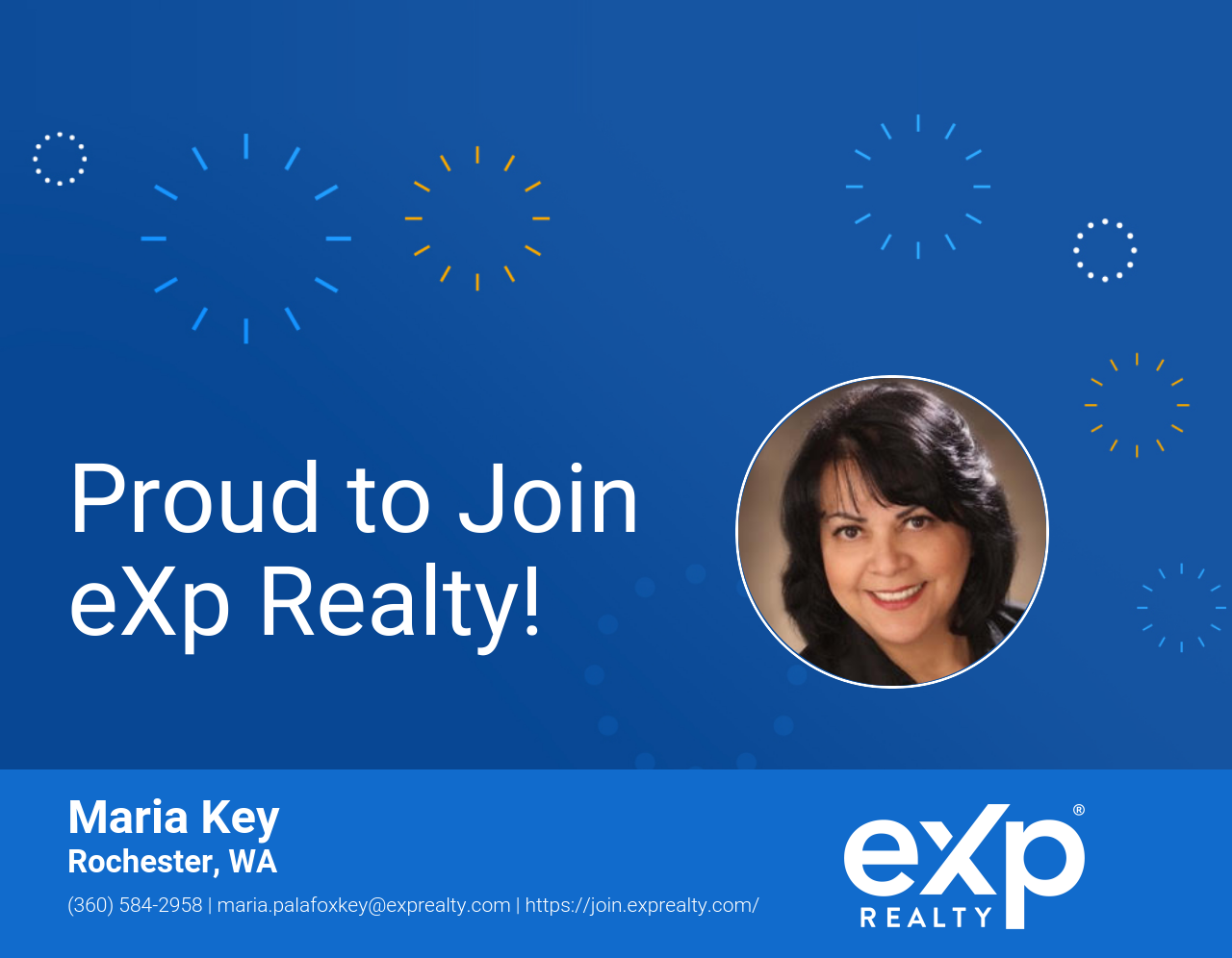 Maria Key Joined eXp Realty!