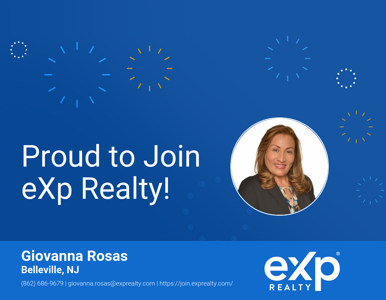 Giovanna Rosas Joined eXp Realty!