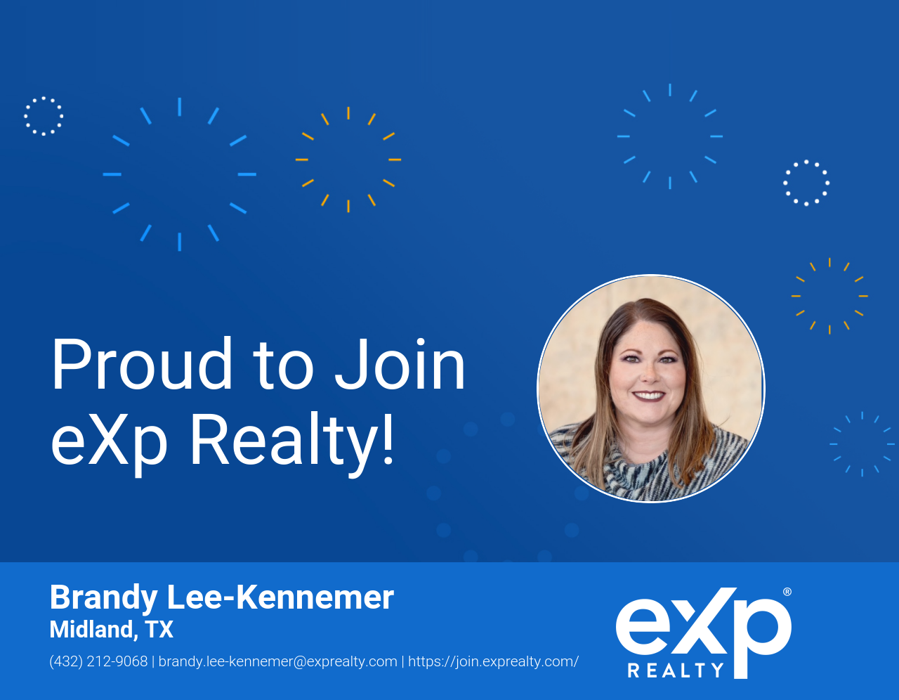 eXp Realty Welcomes Brandy Lee-Kennemer!