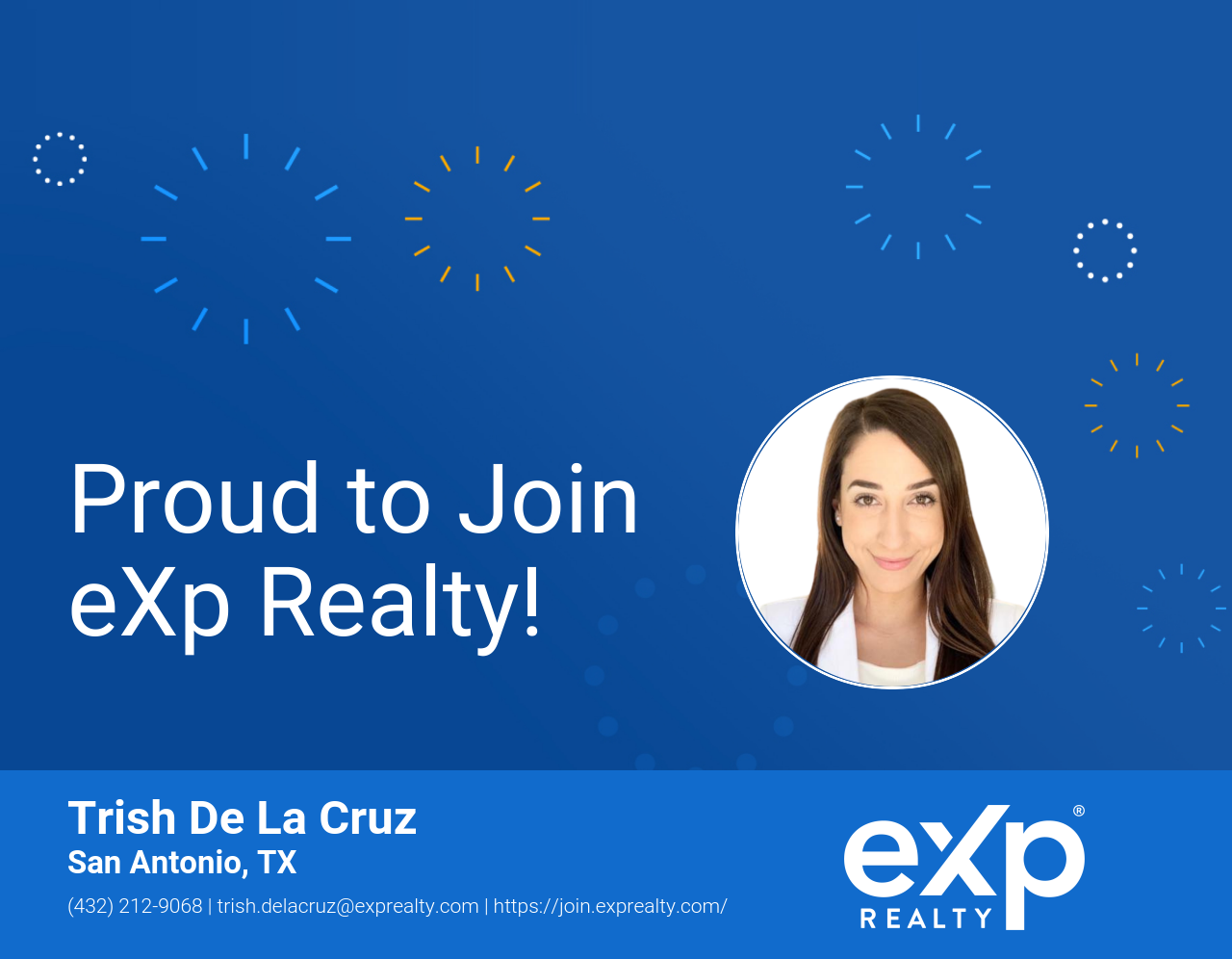 Trish De La Cruz Joined eXp Realty!