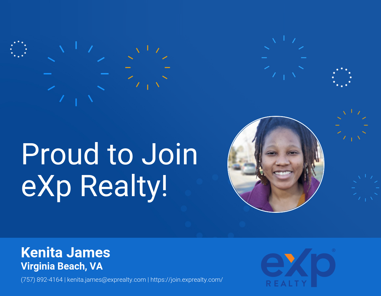 eXp Realty Welcomes Kenita James!