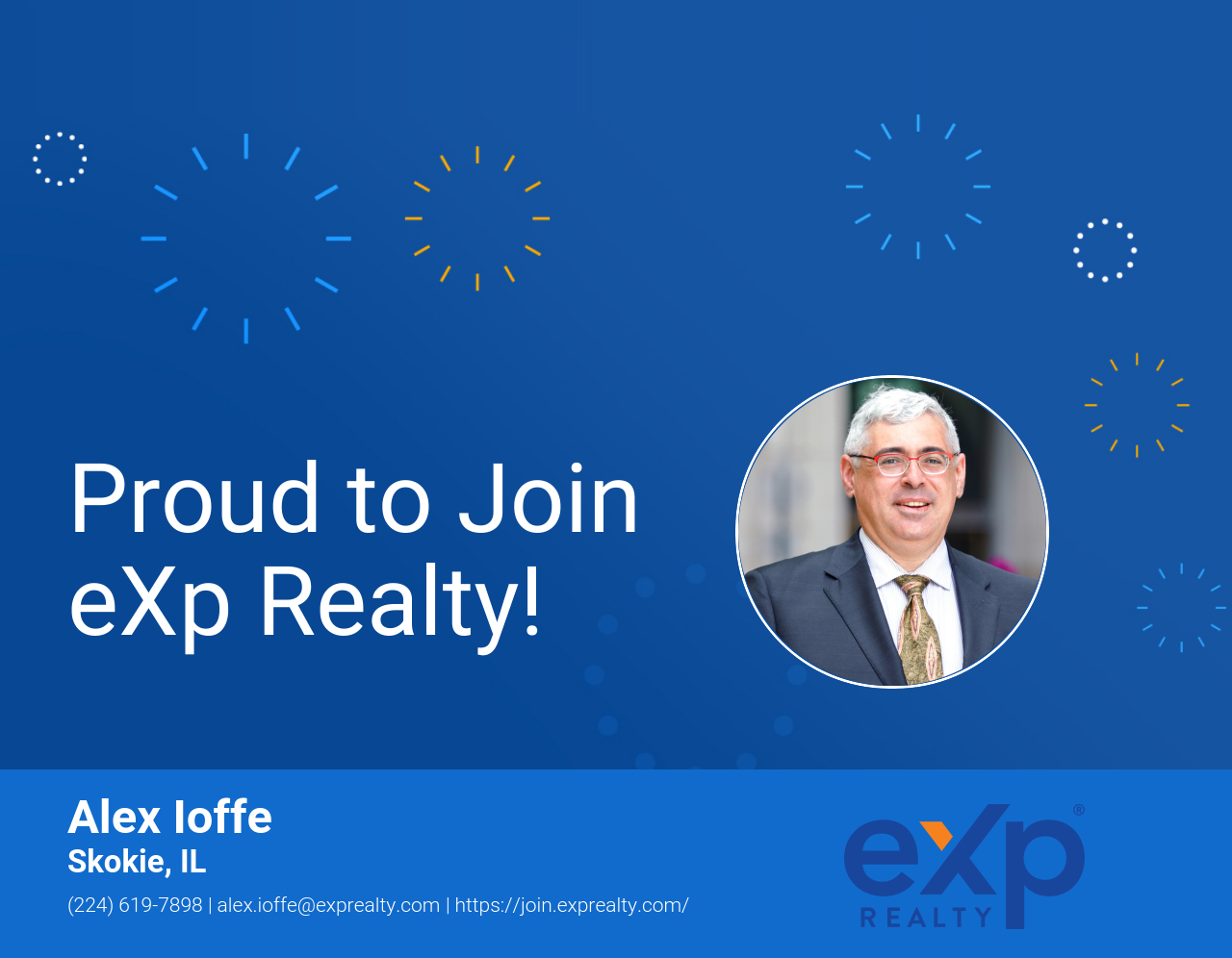 Alex Ioffe Joined eXp Realty!