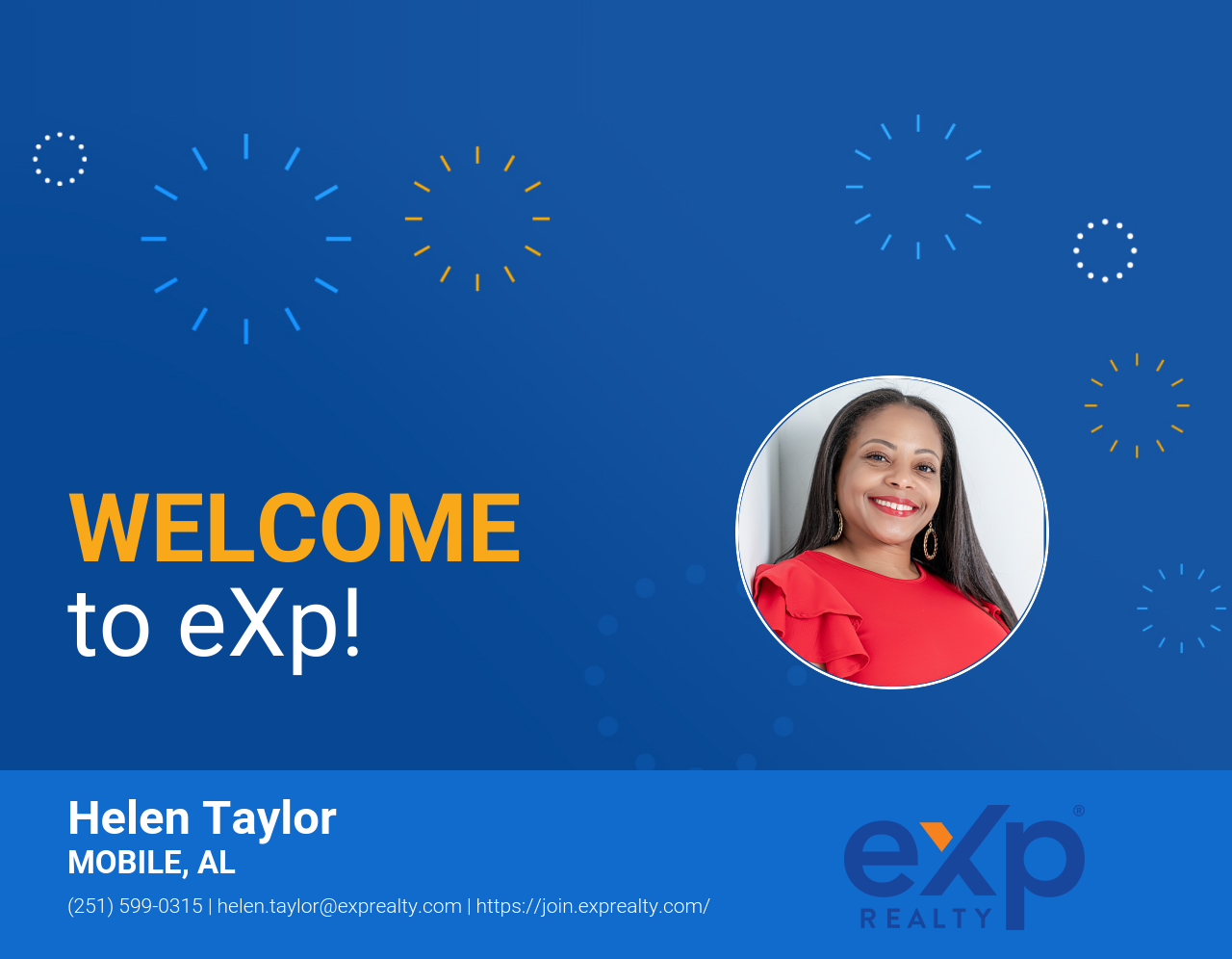 Helen Taylor Joined eXp Realty!