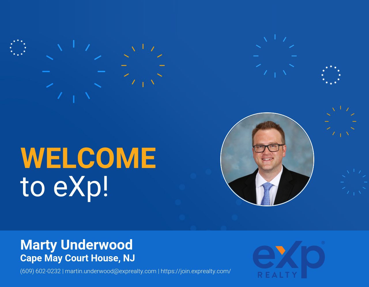 Martin “Marty” Underwood Joined eXp Realty!