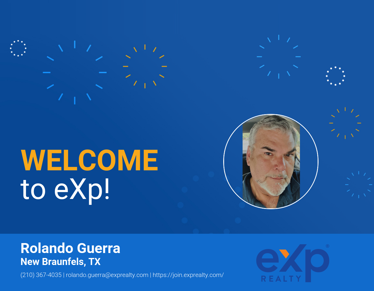 Rolando Guerra Joined eXp Realty!