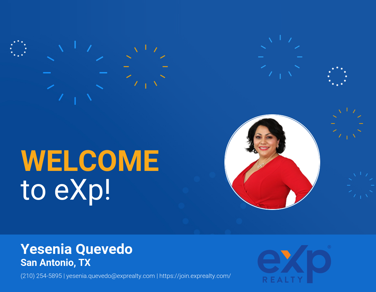 Yesenia Quevedo Joined eXp Realty!