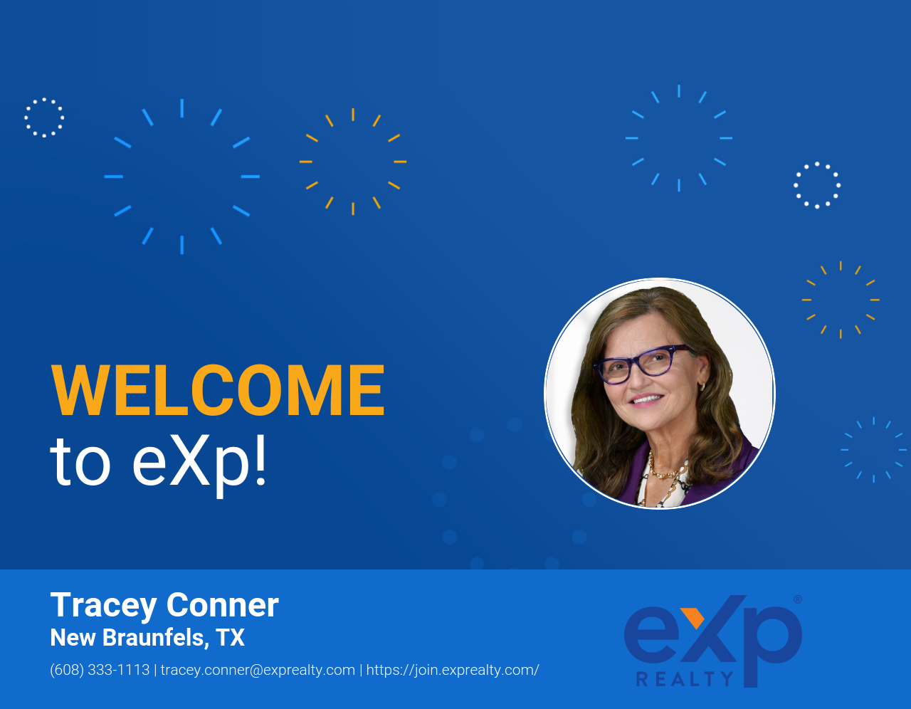 Tracey Conner Joined eXp Realty!