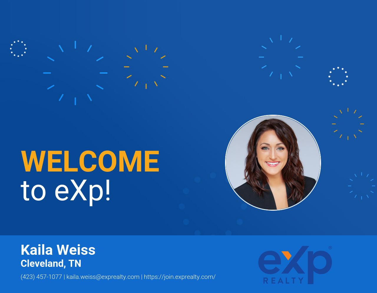 Kaila Weiss Joined eXp Realty!